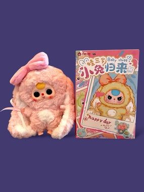 Baby Three Bunny Return Plush Pendant Bunny